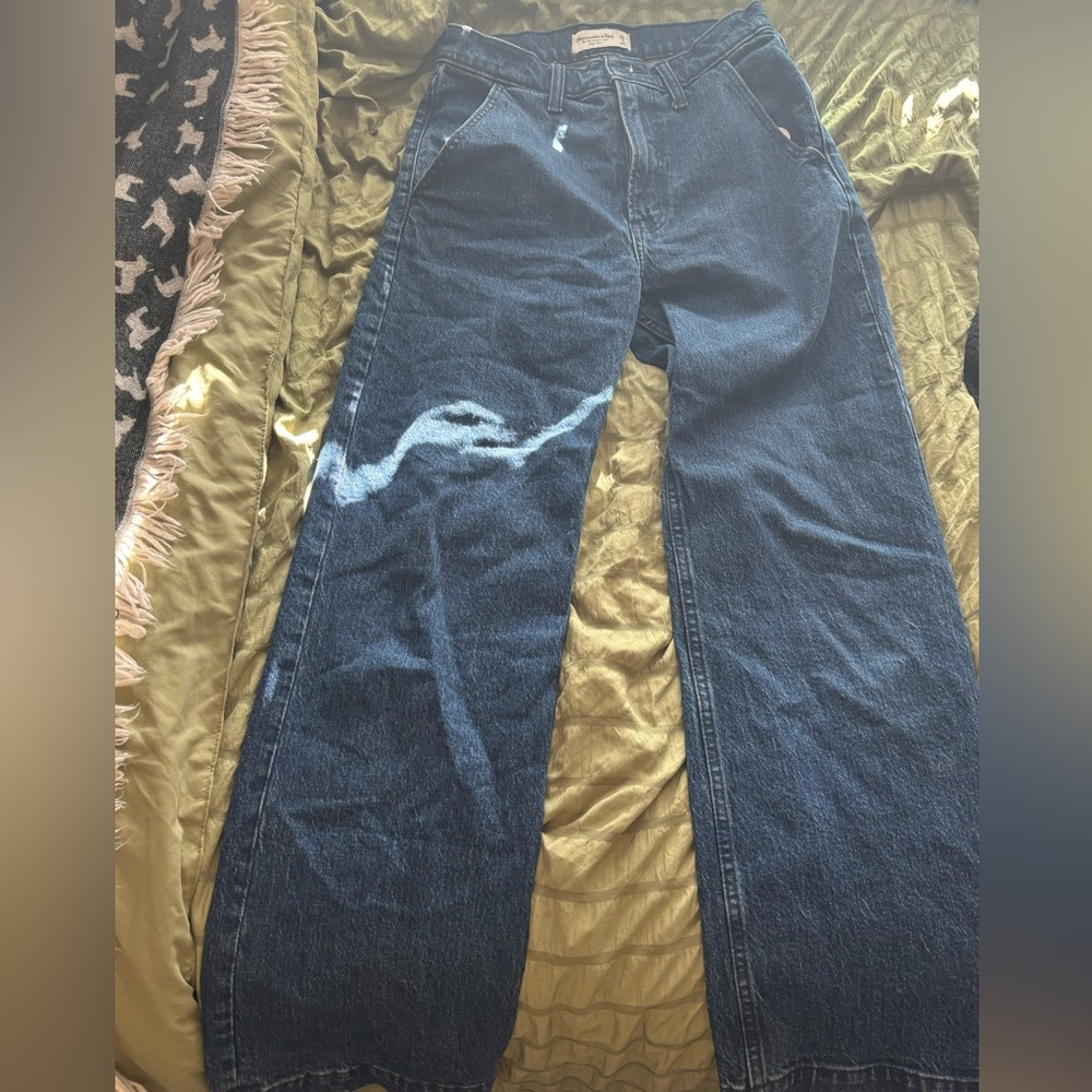 Abercrombie & Fitch, High Rise 90s Relaxed Jean, SHORT